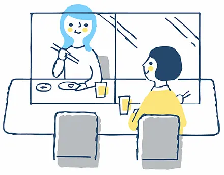 パーテーションの設置