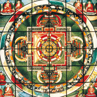 東大阪玉泉院大曼陀羅ステンドグラス