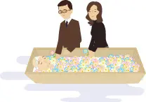 納棺の儀　天昇花